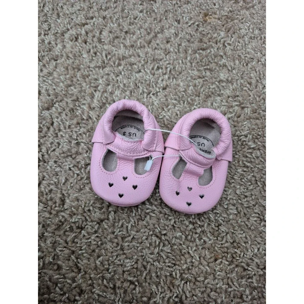 Birdrock late here moccasins size 3 us